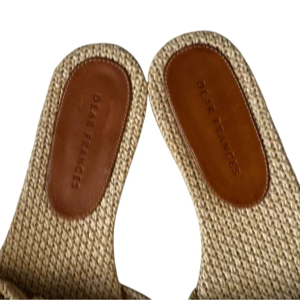 Dear Frances Knot‎ Slide Sandal Slides in Seagrass 42 11